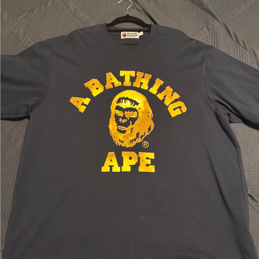 Navy Blue Bape Tee